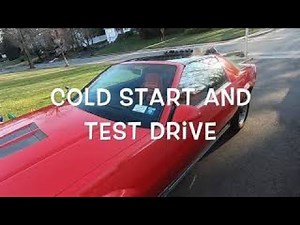 1984 Camaro Z28 Project Cold Start and Test Drive