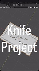 Using knife project like a Pro in Blender #blendertricks #blendertips #blendertutorial | Rolando Otano
