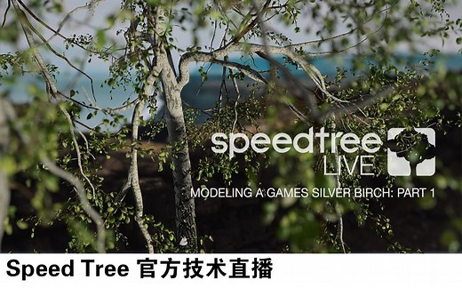 【功能】Speed Tree 官方技术直播
