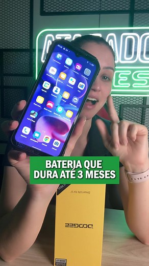 Celular Dodge V Max: Bateria Potente e Resistência Militar