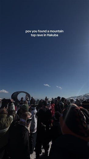 Mountain Top Rave Experience in Hakuba, Japan