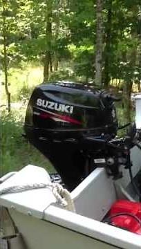 Suzuki DF20A Break in