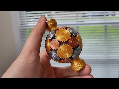 3D Printed Pinnacle Gear Sphere Assembly