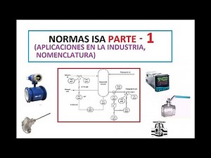 Normas ISA Parte 1Aplicaciones en la industria, nomenclatura