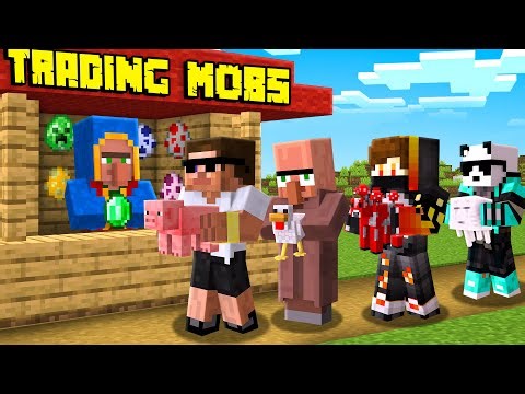 Selling Mobs to Become Rich in Minecraft..