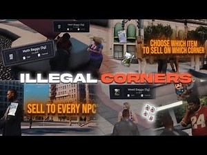 Illegal Corners: Selling Goods | FiveM Script