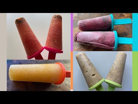Easiest 3-4 Ingredient Fruit Popsicles For Kids