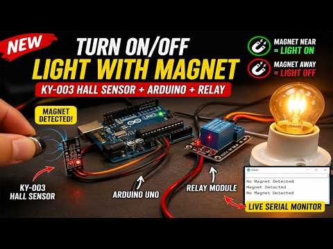 KY-003 Hall Sensor with Arduino UNO