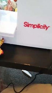 Testing out the simplicity 12 needle deluxe felting machine