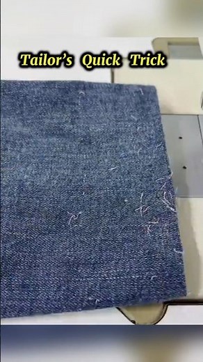 Remove Loose Threads from Fabric in Seconds