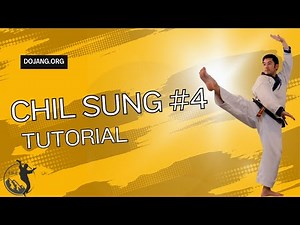 Soo Bahk Do forms - Chil Sung 4 | Tang Soo Do tutorial