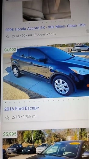 2016 Ford escape 175k 4,000 nice suv