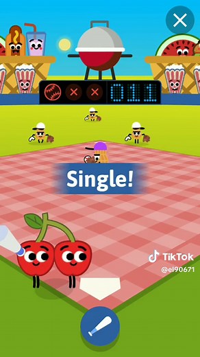 Fourth of July 2019 Google Doodle Baseball Game