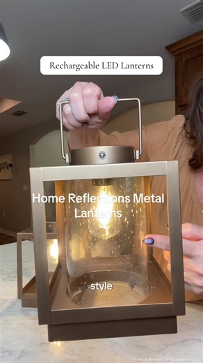 Home Reflections Metal Lanterns for Stylish Decor