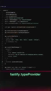 Route documentation with Swagger