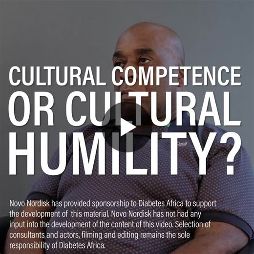 Cultural competence or cultural humility? | Diabetes Africa