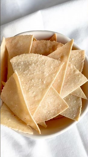 Baked Tortilla Chips in Oven | #shorts