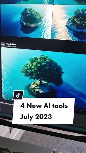 3 new AI tools for July 2023. Vondy: All in library of text and image generators Runaway: Text to video generator Vizard: AI text based video editor Links to all in profile :) #vondy #ai #aitools #generativeai #fyp #aigenerators #aiart