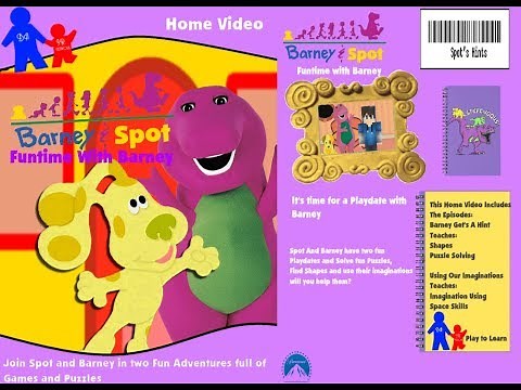 Barney And Spot:Funtime With Barney(Custom BA Network Home Video)