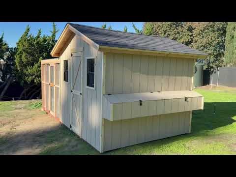 Custom Chicken Coop & Chicken Run