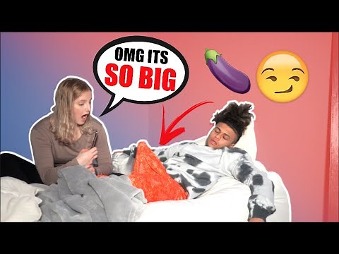 WAKING UP "BRICK" PRANK ON GIRLFRIEND!!! *FUNNY REACTION*