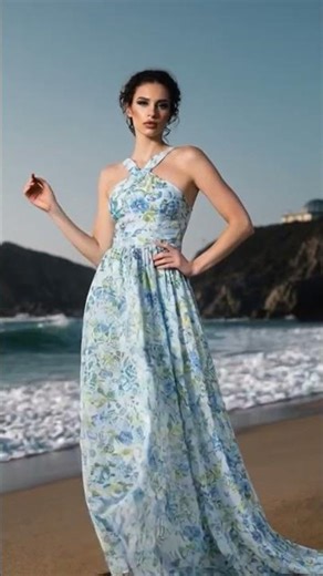 🌊 THIS DRESS 😍 Lulus Floral Maxi Dress // Blue Wave Design Co. Curated SPRING 2026