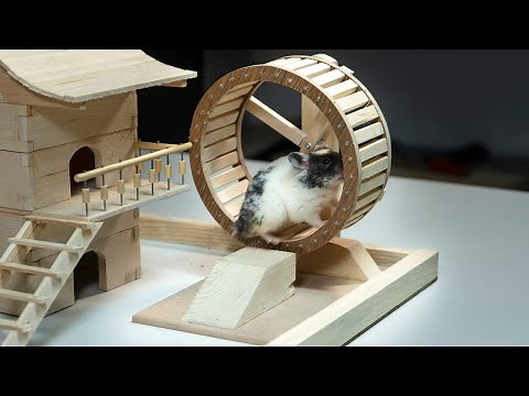 DIY Hamster | How to Make a Wooden House for Your Hamster | Woodworking
