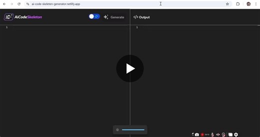AI Code Skeleton Generator with Gemini API and Monaco Editor | Aarif Khan posted on the topic | LinkedIn