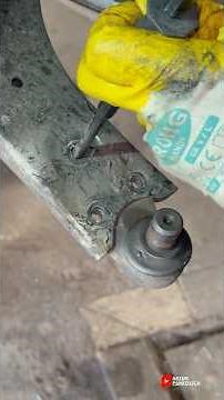 Removing Riveted Ball Joint. Squeaking Suspension Noise Fix.