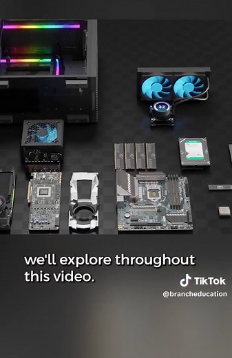 How does Computer Hardware Work? 💻🛠🔬 [3D Animated Teardown] (Part 1/2) #technology #computer #computerscience #computerhardware #howitworks