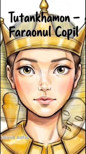 Tutankhamon - Faraonul copil #istoriaaltfel #history #istorie