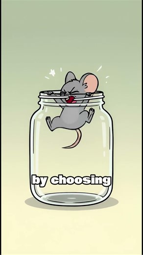 The Mouse Built Its Own Cage