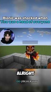 Bionic was shocked when Tico was ahead of everyone 😲