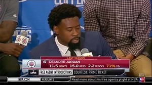 Deandre Jordan talks about why he decided to come back to the L.A. Clippers | NBA TV