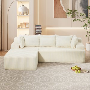 Watch Boneless Couch Sectional Cloud Couch on Amazon Live