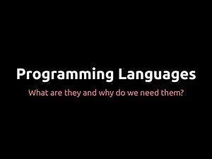 Theory - Programming Languages