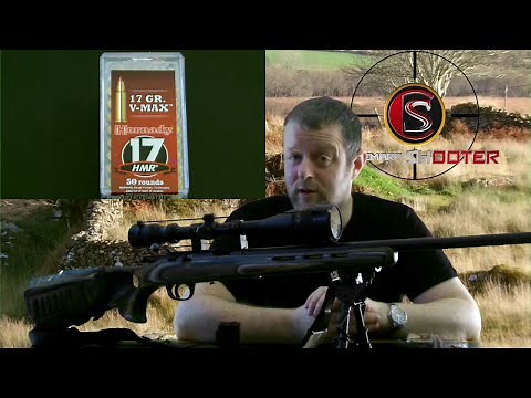 HMR, Federal Vshock 17 vs Hornady Vmax 17 ammo, at 60 meters
