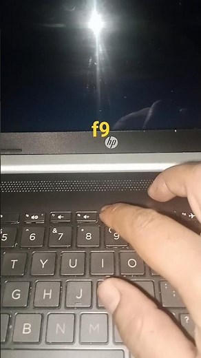 Hp laptop boot key from usb #bootkey #hplaptop