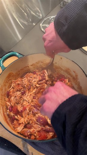 Pulled Chicken Meal Prep Recipe | Slow Oven Pulled Chicken
