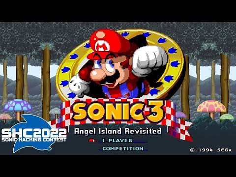 Super Mario in Sonic 3 A.I.R (SHC '22) ✪ Full Game Playthrough (1080p/60fps)