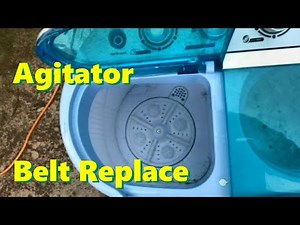 Portable Washing Machine Agitator Belt Replacement -PYLE Washer Dryer Combo