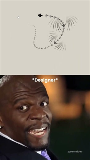Dragon Cursor Effect #designer #programmer #programming #cursor #shorts