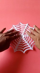 Paper snowflake Crafts ❄ Paper cutting design #papercutting #snowflakes #christmascrafts #diy | Bk Crafts