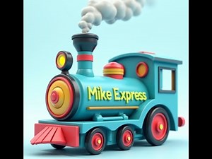 Mike Express 3D Model Trains
