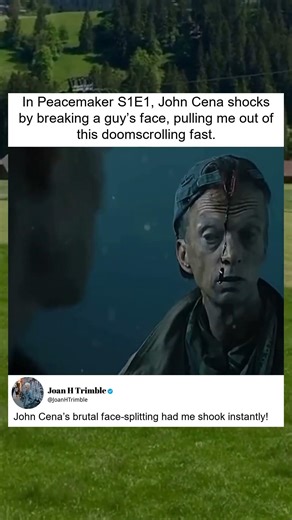 Peacemaker S1E1: John Cena’s Shocking Face Split