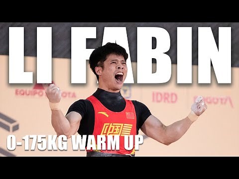 Li Fabin 0-175kg Clean&Jerk World Record | 2022 World Championship Bogota