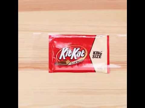 DIY candy wrapper pouches