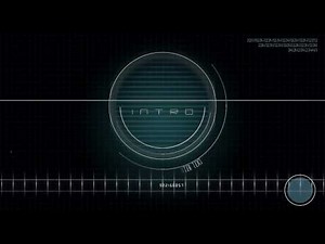 HUD overlay animation Sci Fi futuristic template free download