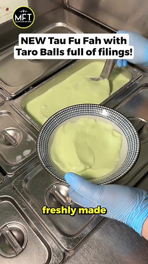 Delicious Taro Ball Dessert at The Soybean Factory in KL