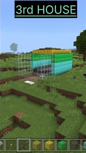 I MAKE MY 3 HOUSES #minecraft